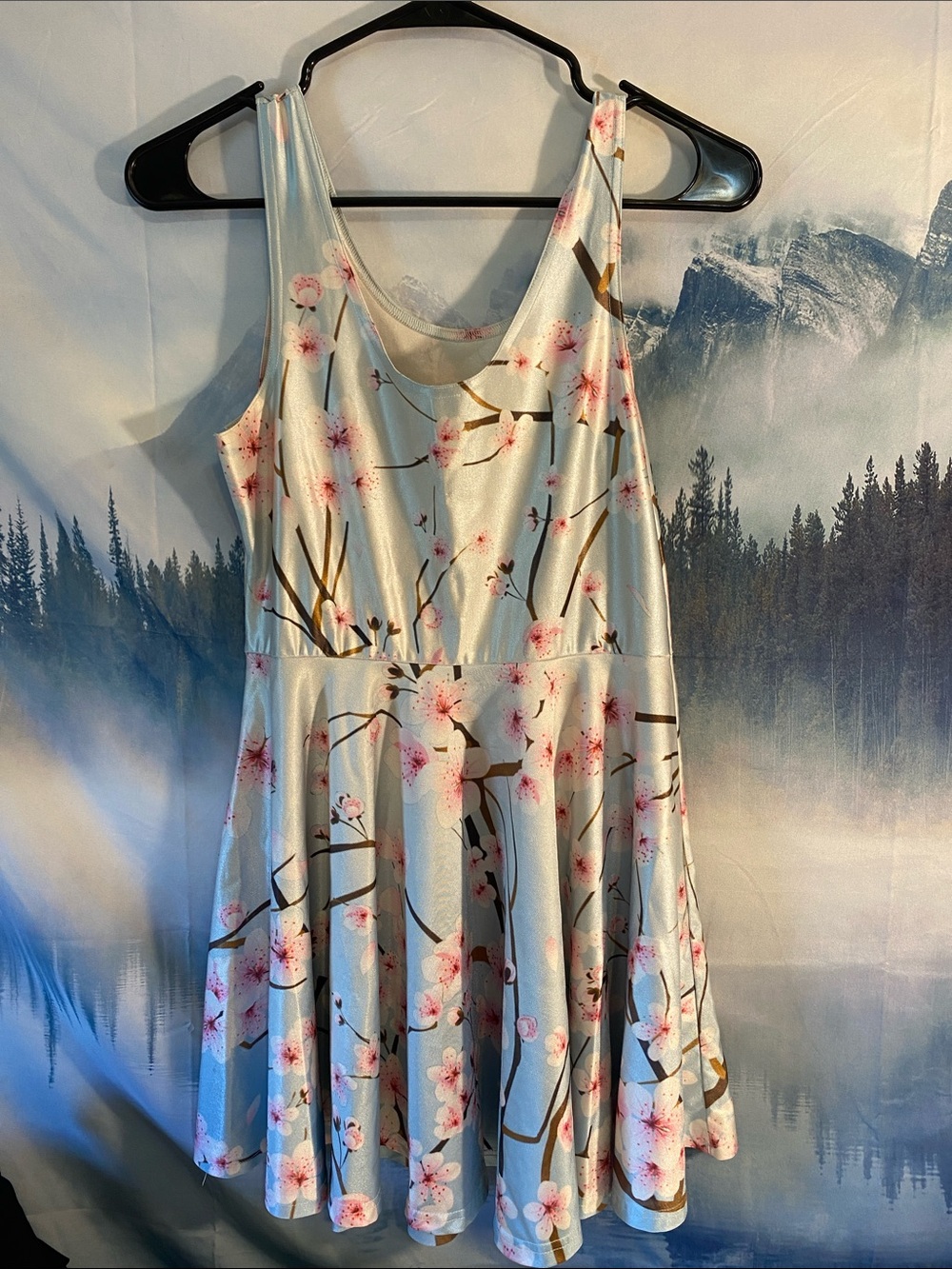 Cherry Blossom Skater Dress